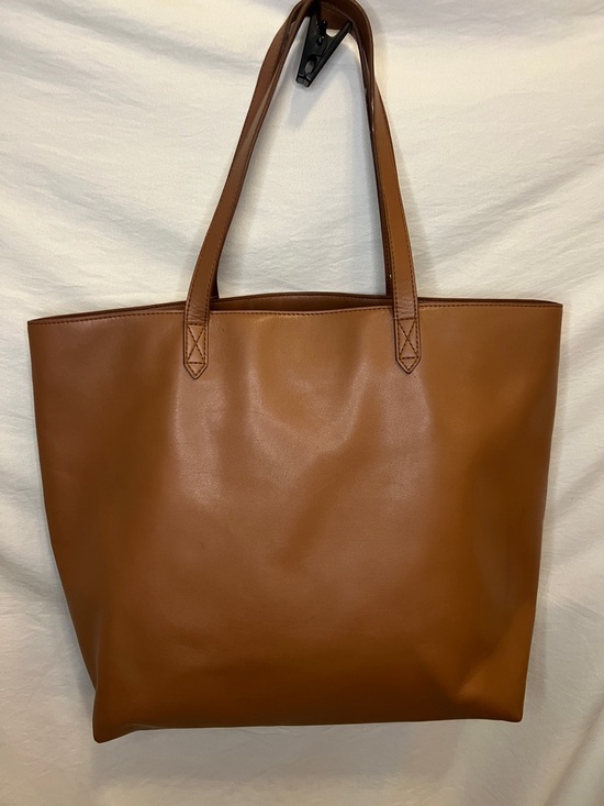 Madewell Handbags - Madewell Cognac Brown Plant Based Faux Leather .